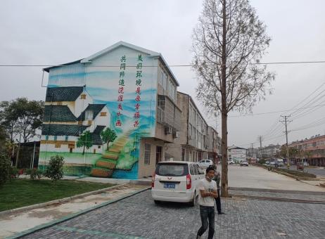 尤溪墙绘的制作流程
