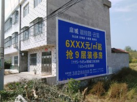 尤溪墙体广告质量分析