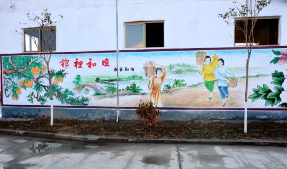 尤溪乡镇文化墙 乡风文明焕发新活力